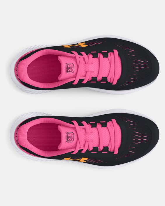 Girls' Pre-School UA Rogue 4 AL Running Shoes, Black, pdpMainDesktop image number 2